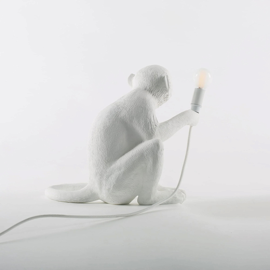 Настольная лампа Monkey Lamp Sitting, Seletti