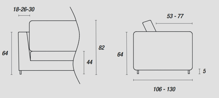 Диван Urban 2.0, Ditre Italia