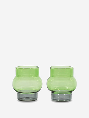Стакан Bump Short Green set of 2 