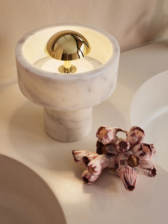 Настольная лампа Stone Portable Gold, Tom Dixon