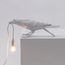 Настольная лампа Bird Playing White, Seletti