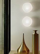 Настенный/Потолочный светильник Melt LED Surface Opal/Gold, Tom Dixon
