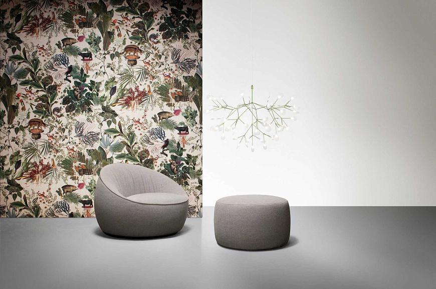 Люстра Heracleum III Small green, Moooi
