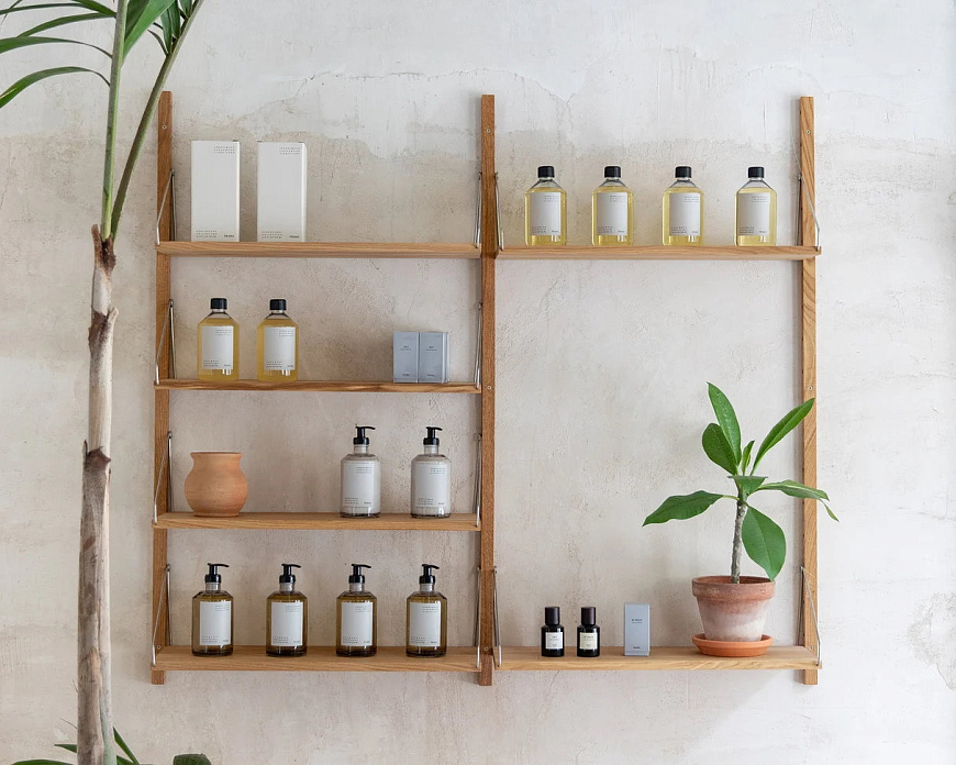 Стеллаж Shelf Library Natural, Frama