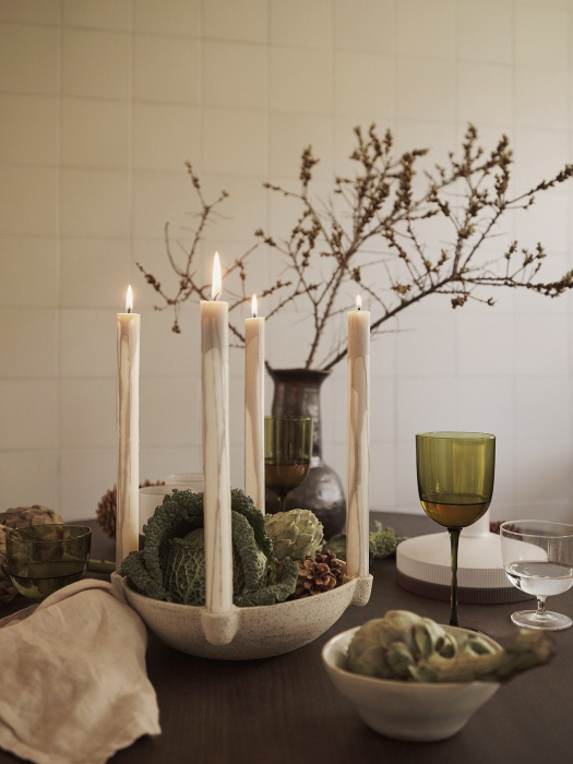 Свеча Dryp Pillar Candle, Ferm Living