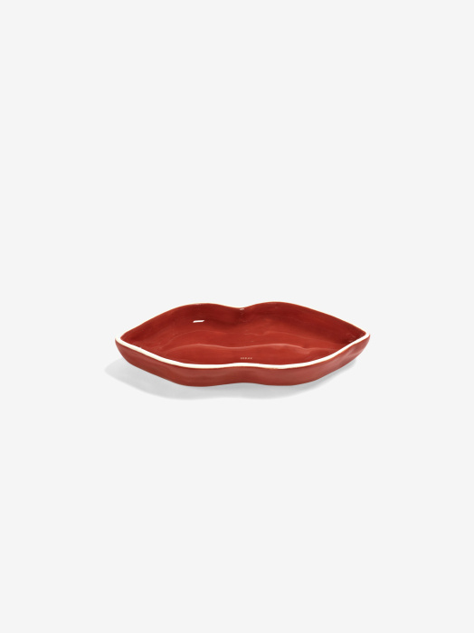 Сервировочное блюдо Serving dish Lips S red Les Objets Mouleversants, Serax