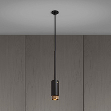 Подвесной светильник Exhaust Graphite Kit Brass, Buster and Punch
