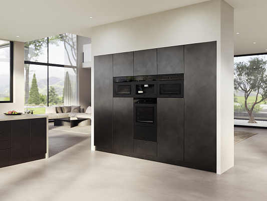 Компактный духовой шкаф с СВЧ Miele H 7440 BM 
