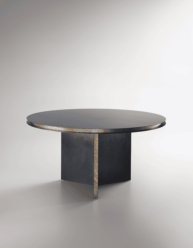 Обеденный стол Folio Table Round, De Castelli