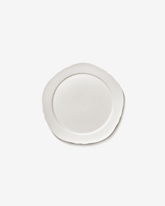 Набор из 4-х тарелок Breakfast Plate White Silhouette, Serax