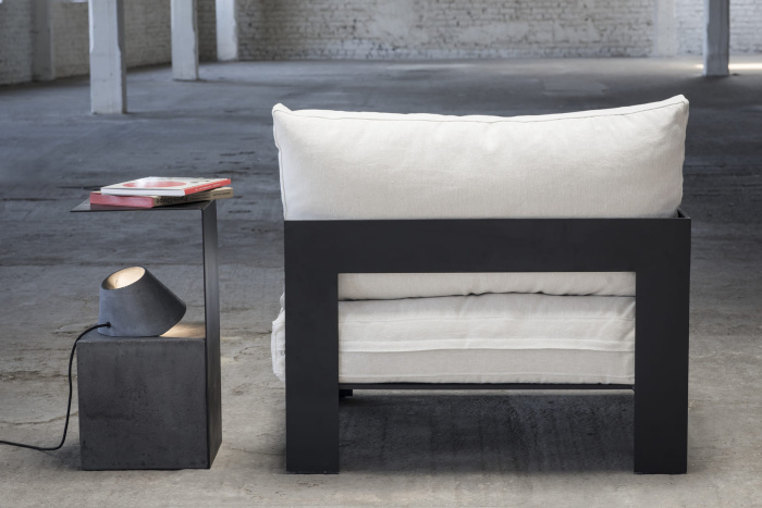 Уличная одноместная скамья с подушкой Bench One Seater Incl Cushion Outdoor, Serax