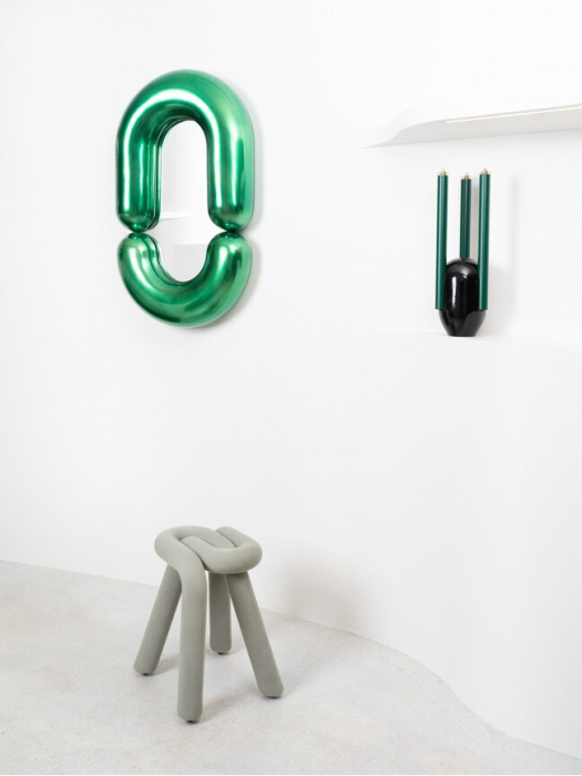 Настенное зеркало Zodiac Bumper mirror M, Moustache