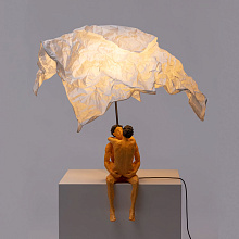 Настольный светильник Love Is a Verb Lamp Max & Roberta, Seletti