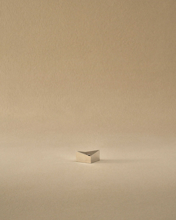 Подсвечник Stoff Nagel Reflect Candle Holder, Chrome, STOFF Nagel