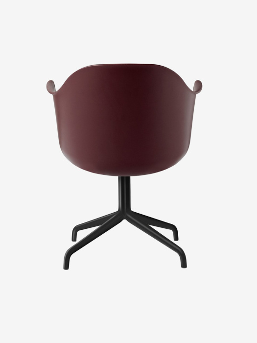 Стул Harbour Dining Chair, Star Base, Plastic, Black aluminium, Audo Copenhagen (ex. Menu)