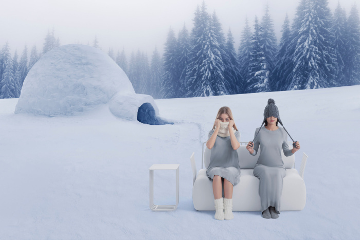 Уличный журнальный столик Grill Side Table, Diabla