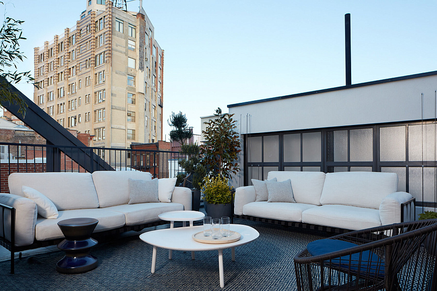 Уличный диван Parco, Zanotta