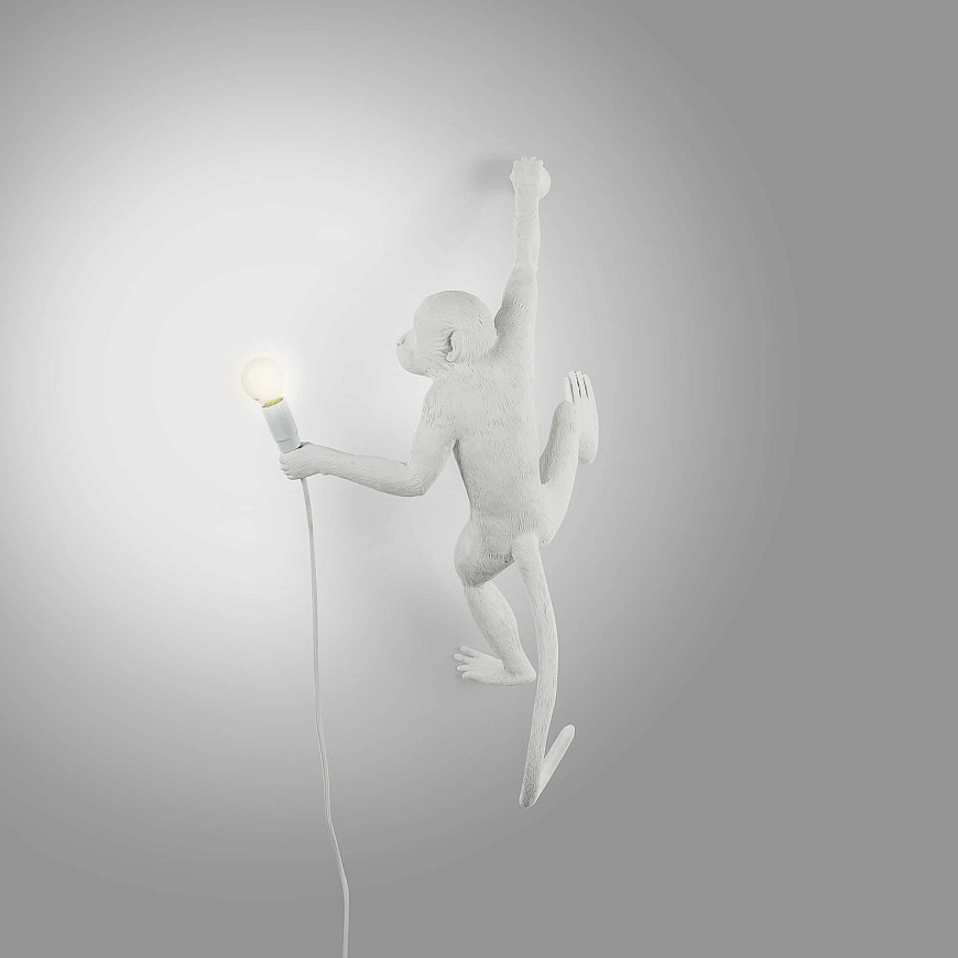 Настенный светильник Monkey Lamp Outdoor Hanging Right, Seletti