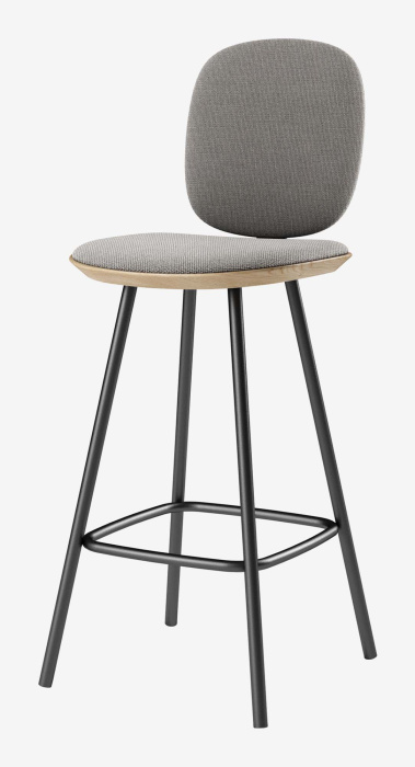 Полубарный стул Pauline Comfort Counter Stool 65 cm with metal legs, Brdr. Krüger