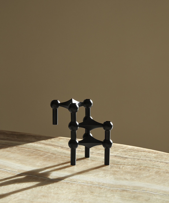 Набор из 3-х подсвечников Stoff Nagel Candle Holder Set w/3 pcs, STOFF Nagel