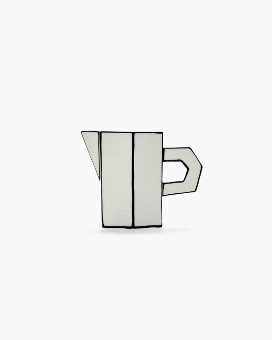 Кувшин Jug white-black Carte Blanche, Serax