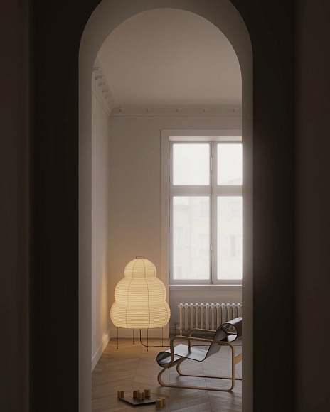 Напольный светильник Akari 25N, Vitra