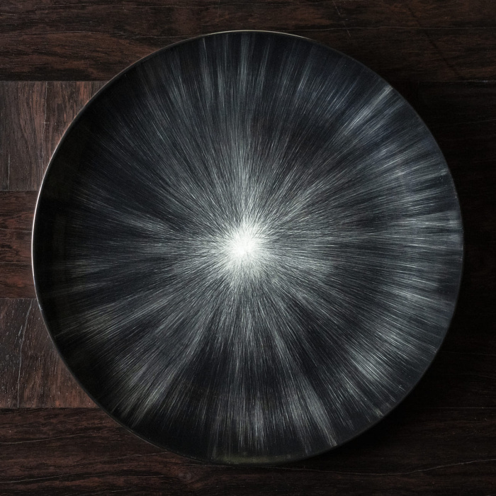 Блюдце Plate, 14, Dé Off-White/Black by Ann Demeulemeester, Serax