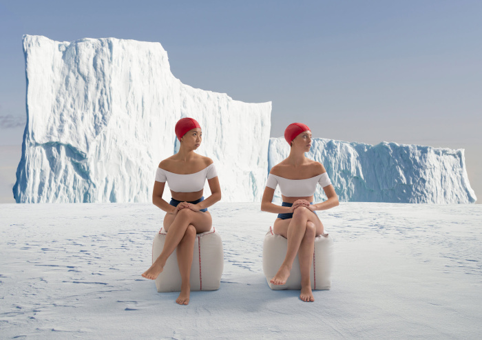 Уличный пуф Costuras Base Pouf, Diabla