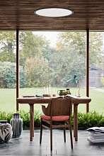 Стул Gesture, Teak oiled oak, Vidar Kvadrat Bordeaux, Warm Nordic