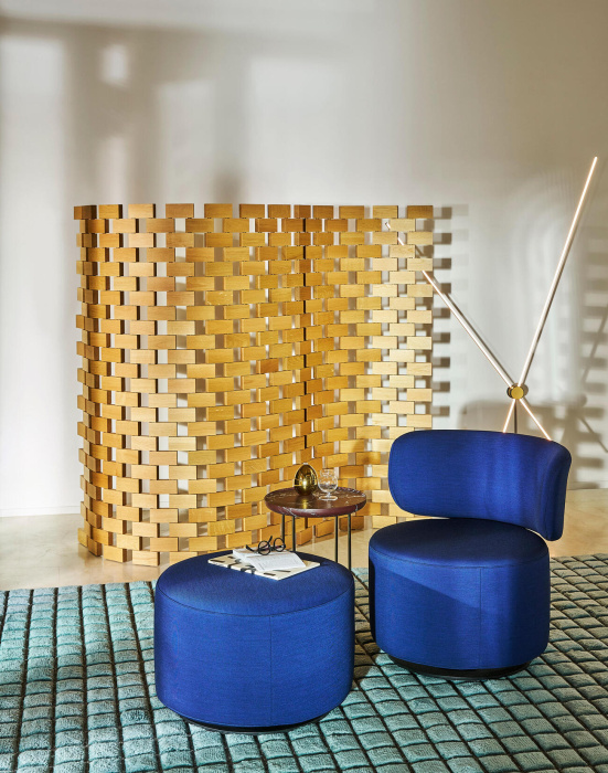 Кресло Tamburound Armchair, Cassina