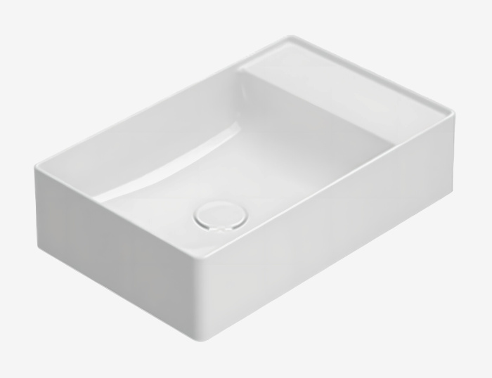 Накладная раковина T-Edge Le Lastre, Ceramica Globo