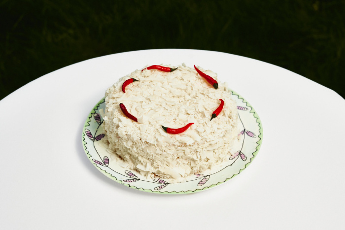 Набор из 2-х тарелок Plate Blossom Milk Midnight Flowers by Marni, Serax