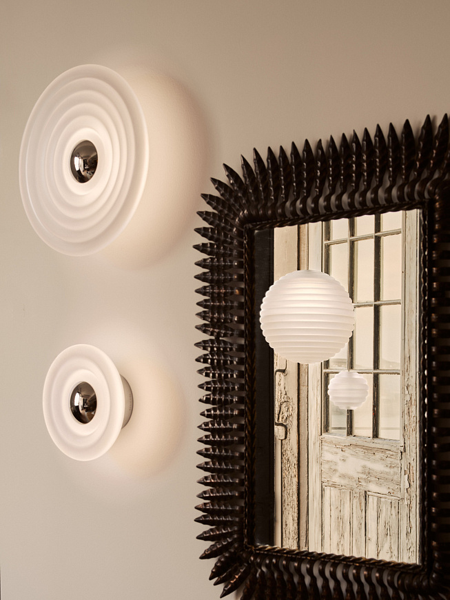 Настенный/Потолочный светильник Press Surface Mini frosted, Tom Dixon