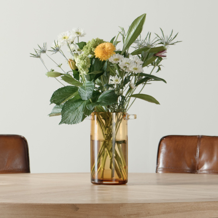 Ваза Vase Wind & Fire Amber by Marie Michielssen, Serax