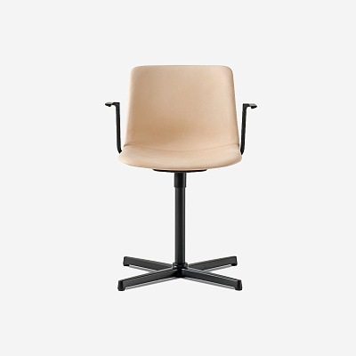 Стул Pato Swivel Armchair в обивке 