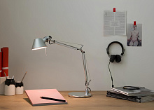 Настольная лампа Tolomeo Micro Table Aluminium A011800, Artemide