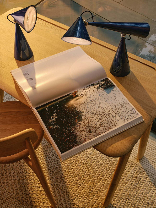 Настольная лампа Pose Task Light Indigo, Tom Dixon