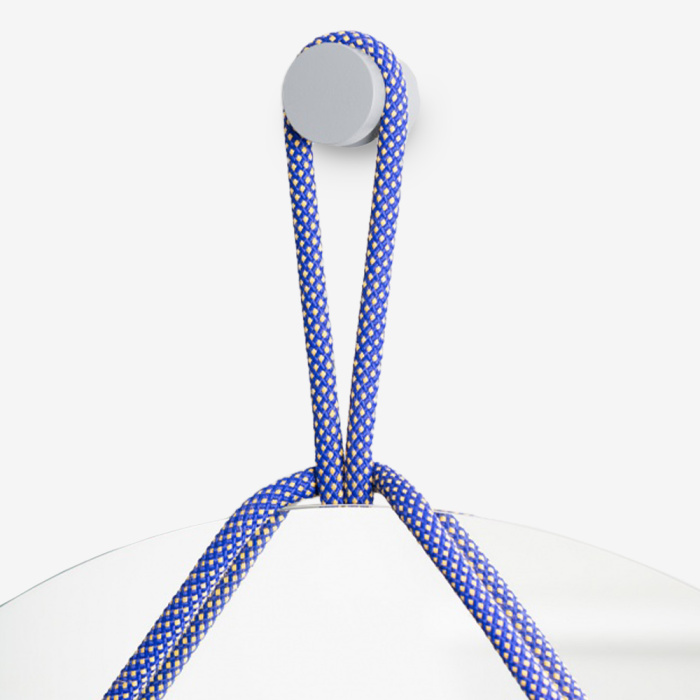 Круглое зеркало Shibari Round, Moustache