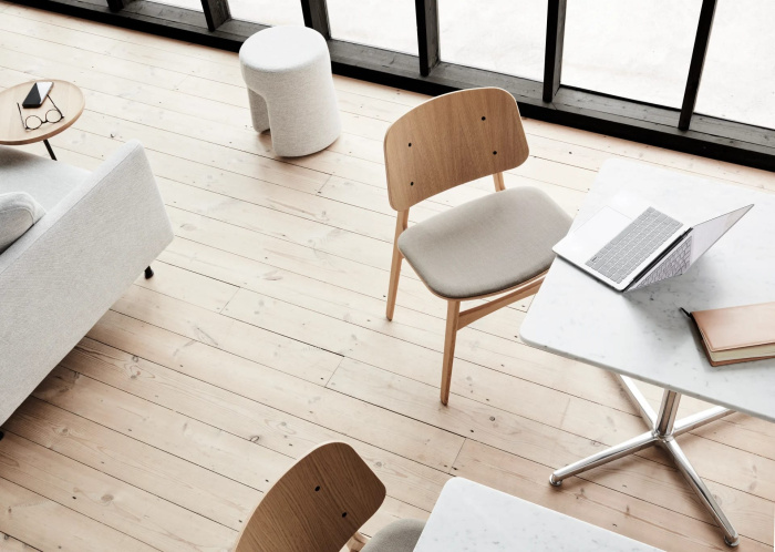 Стул Søborg Wood base Chair, Fredericia