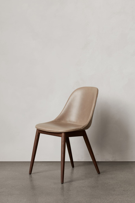 Стул Harbour Side Dining Chair, Wooden Base, upholstered, Audo Copenhagen (ex. Menu)