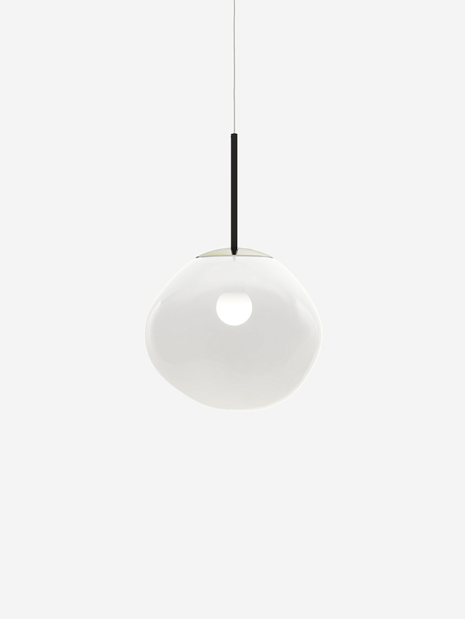 Подвесной светильник Melt Mini Opal/Silver Led, Tom Dixon