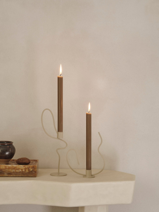 Подсвечник Valse Candle Holder — Low, Ferm Living