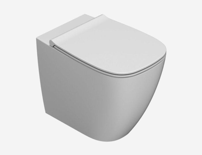 Напольный унитаз Genesis безободковый с сиденьем soft-close, Ceramica Globo