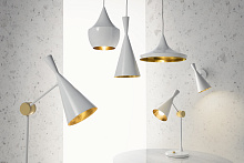 Подвесной светильник Beat Tall White LED, Tom Dixon