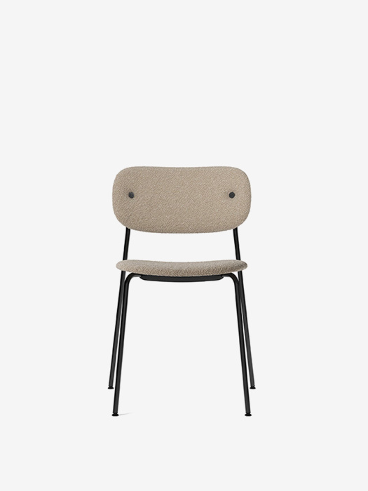 Стул Co Dining Chair, fully upholstered, Black, Audo Copenhagen (ex. Menu)