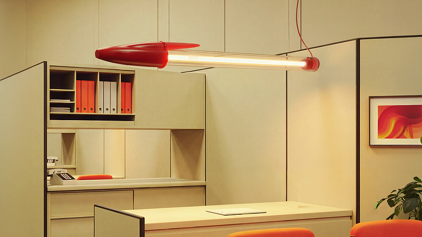 Напольный светильник BIC Red, Seletti