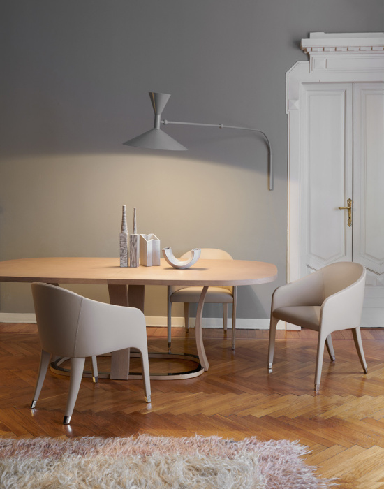 Обеденное кресло Miura с подлокотниками, Potocco