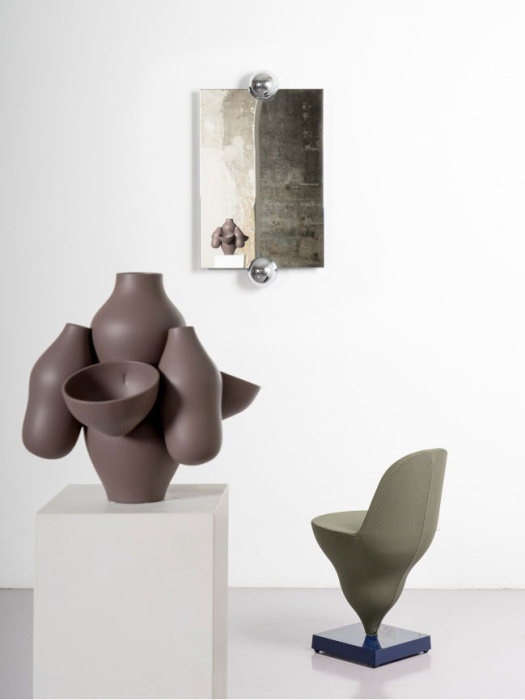 Настенное зеркало Sphera Orion mirror, Moustache