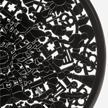 Обеденный стол Aluminium Black, Seletti