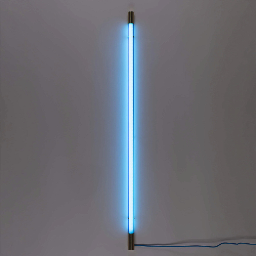 Настенный светильник Linea Golden End Blue, Seletti